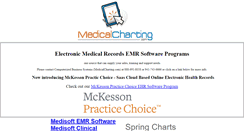 Desktop Screenshot of medicalcharting.com