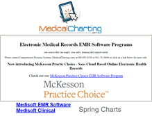 Tablet Screenshot of medicalcharting.com